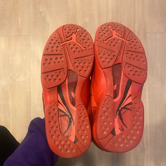 Authentic Jordan 8 Retro Valentine's Day 2018 (W) size 8, worn - Picture 2 of 10